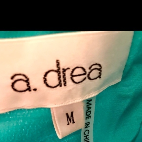 NWT A.Drea Sparkling Mint Strapless Dress! - Picture 7 of 8